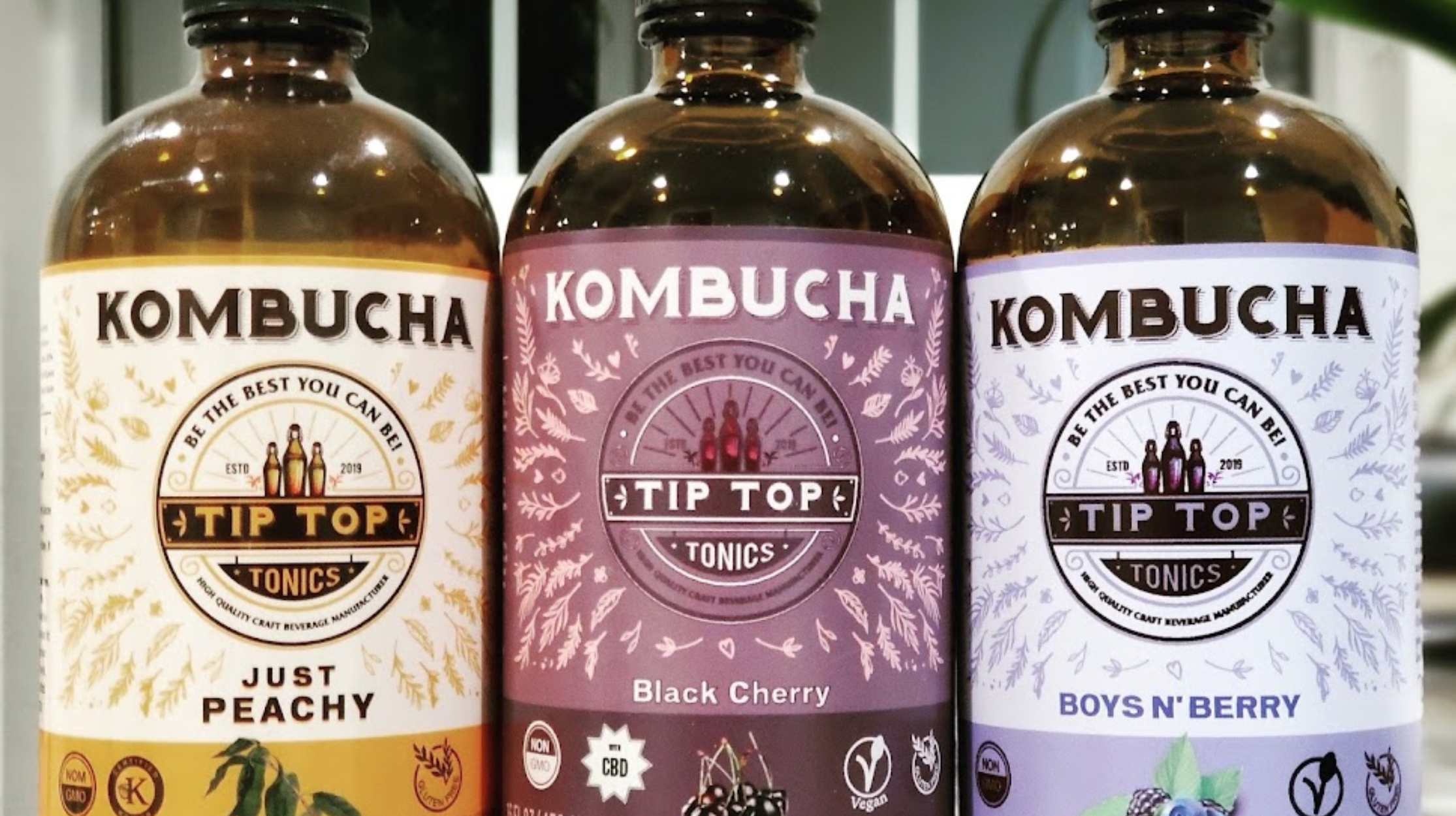 Tip Top Tonics Kombucha